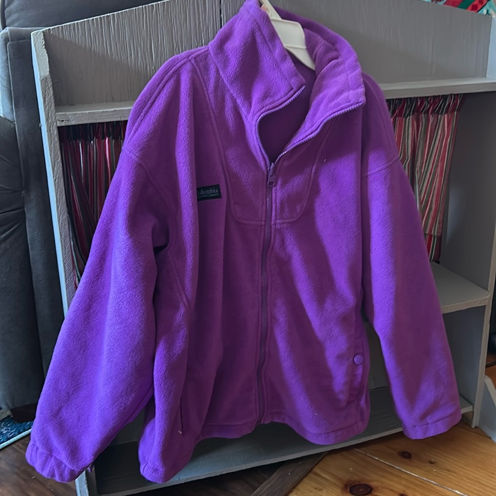 Vintage Columbia Fleece Zip-up Jacket